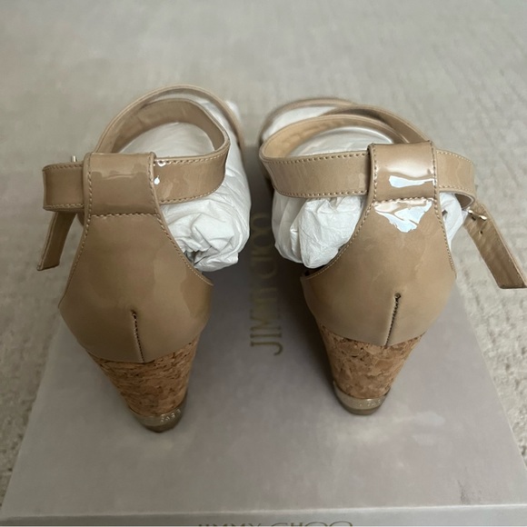 Jimmy Choo Portia Cork Wedge - Picture 8 of 13
